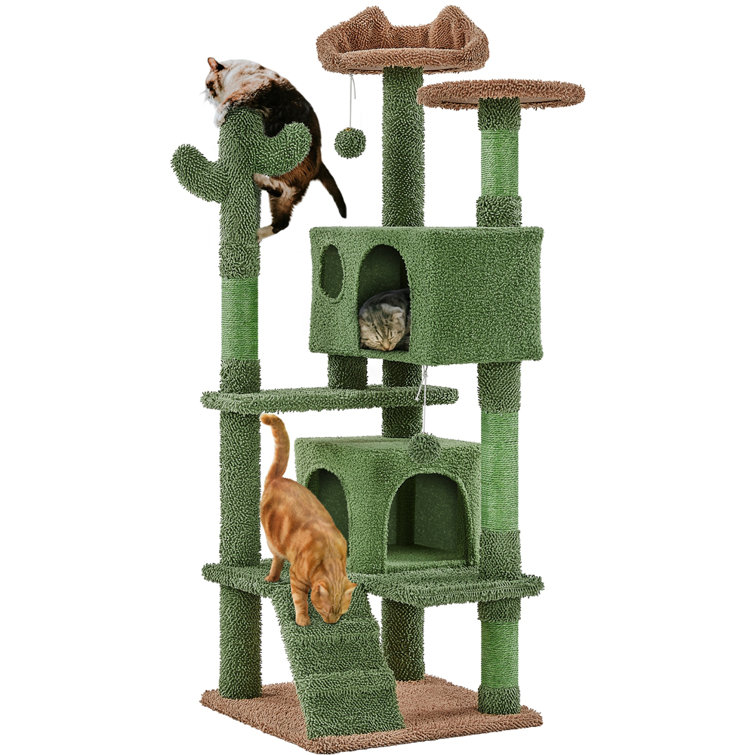 Archie & Oscar 138cm Cat Tree Wayfair.co.uk